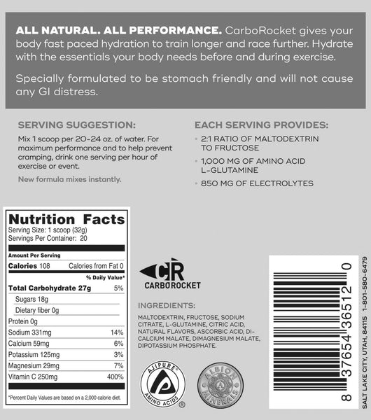 CarboRocket - Hydration Electrolyte Drink (Wholesale)