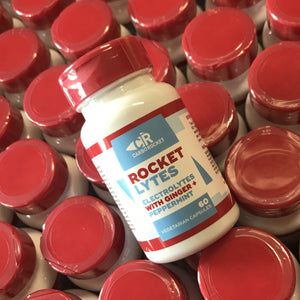 RocketLytes - Electrolyte Capsules with Ginger and Peppermint (60 caps)