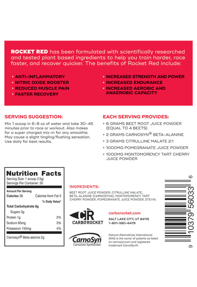 Rocket Red - Pre-Race/Workout Mix